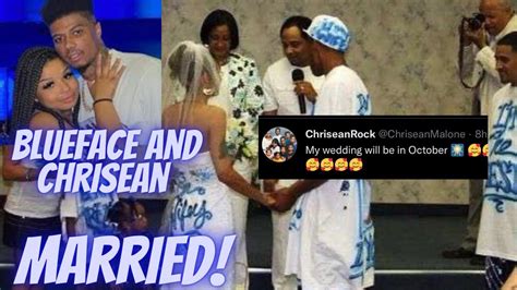 is blueface and chrisean getting married|Blueface & Chrisean Rock Get Married